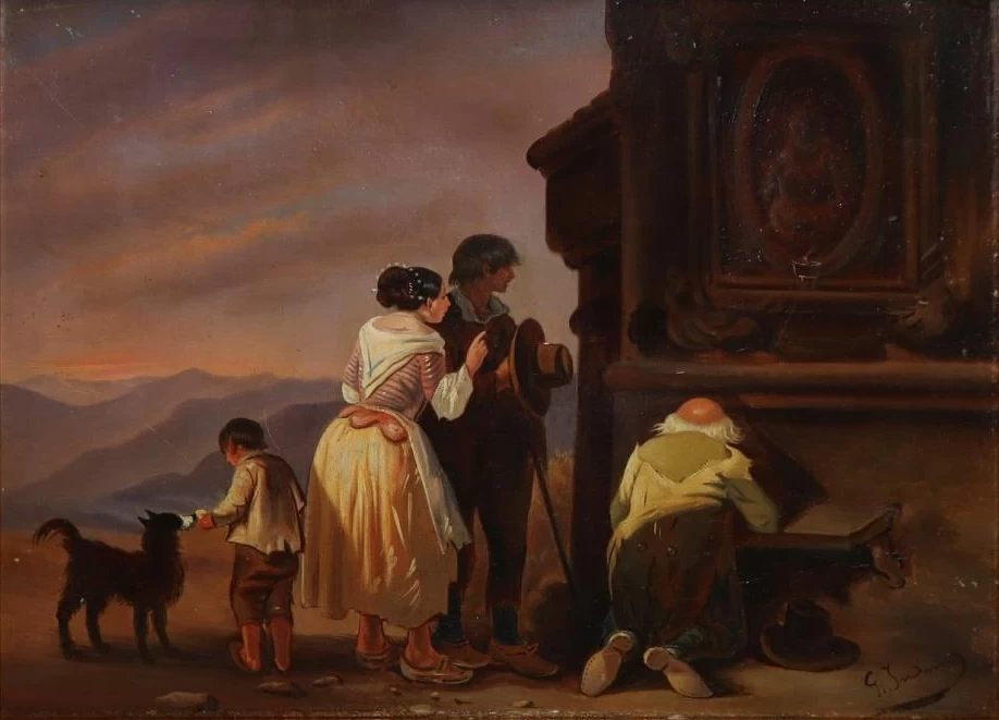 Personaggi in preghiera